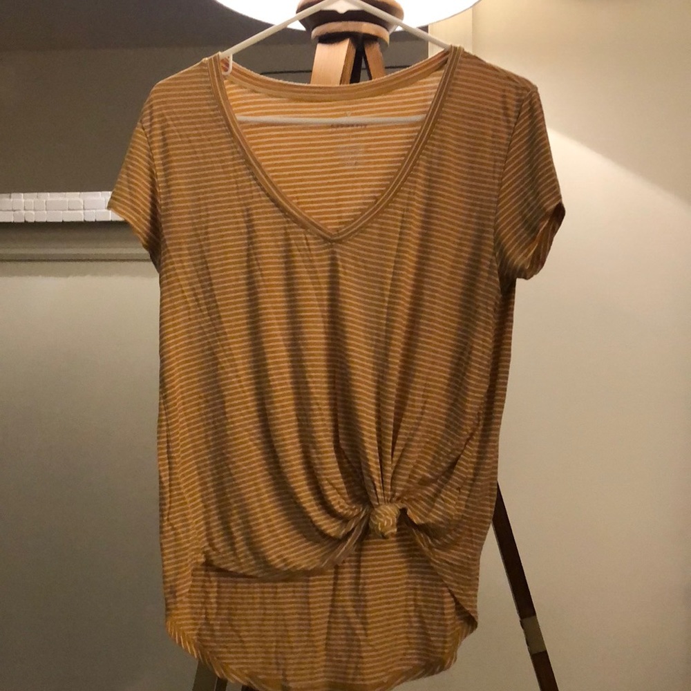 simple yellow shirt